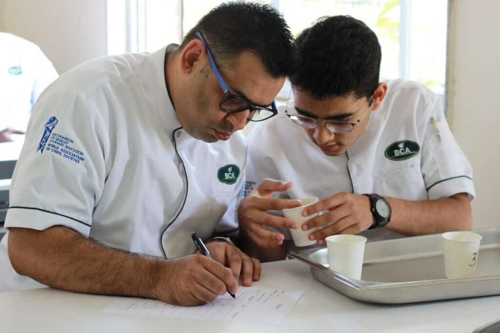 Students of Bangalore Culinary Academy